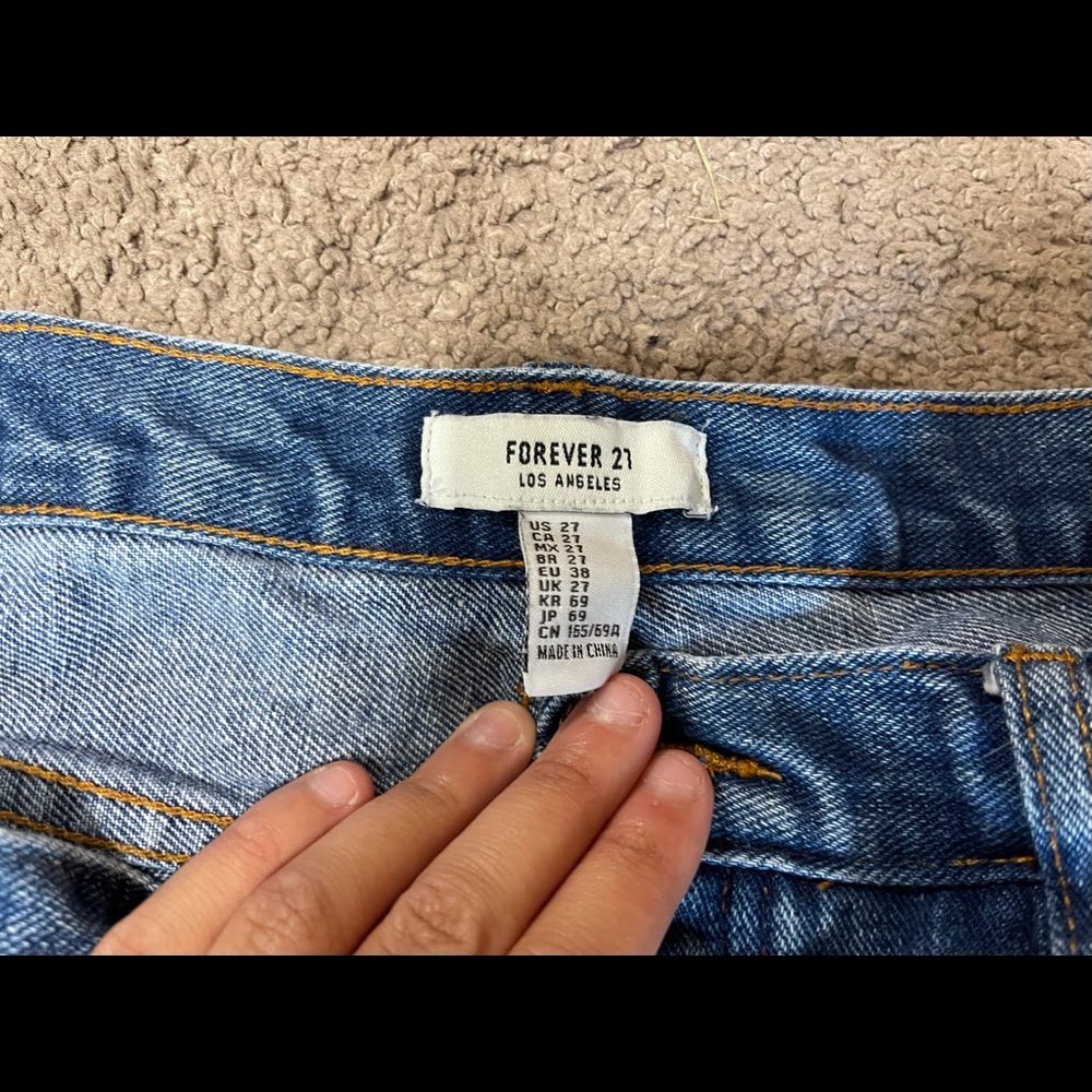 High waisted shorts